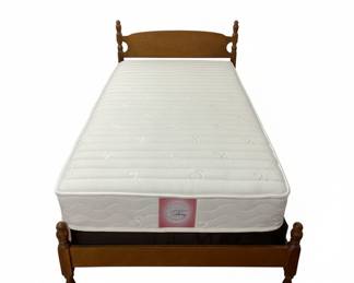 Twin Bed Frames with Twin Signature Sleep Mattresses