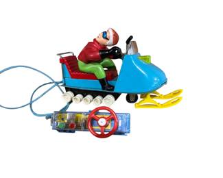 Vintage Bandai remote snow machine 