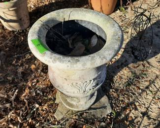 #9  Plastic Urn Planter  16x22   $30