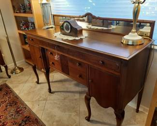#62  J. B. Sciver Co. Buffet w/Mirror  66"Wx23"Dx39"H   $465