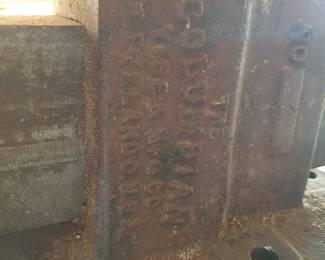 #58  Columbian Vice Mfg. Co. Cleveland #50   $75
