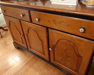 #28  Hitchcock Lighted Hutch 52"Wx16"Dx76"H   $695