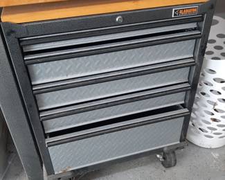 #8  Gladiator 5 Drawer Hardtop on Casters                                    28"Wx26"Dx35"H   $395