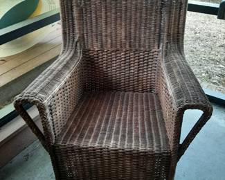 #35  Wicker Armchair   $65