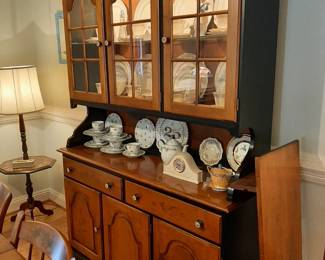 #28  Hitchcock Lighted Hutch 52"Wx16"Dx76"H   $695