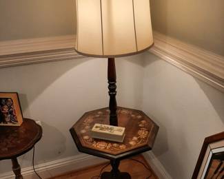 #29  Hitchcock Lamp Table  18"Wx53"H   $125