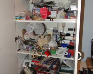 Closet full of stuff