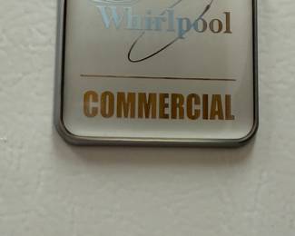 Whirlpool  Commercial Freezer 