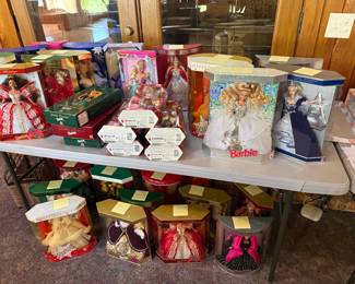 Barbie Dolls Galore!! Holiday Barbies and more! 