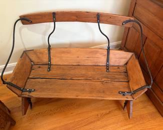 Carriage Sled / Seat / Bench
