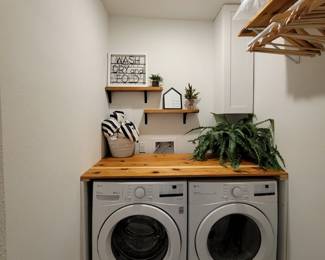 LG washer and dryer