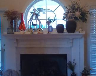 Vases of all shapes, sizes and color.