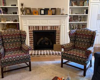 Sherrill wing chairs!