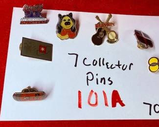 7 Collector Pins 