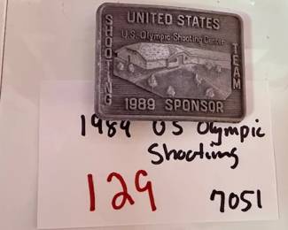 Olympic Shooting Buckle 