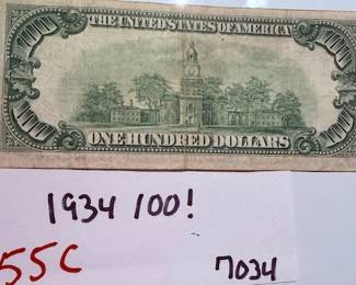 $100 