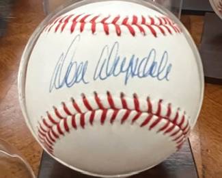 Don Drysdale signed baseball