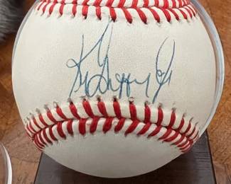 Ken Griffey, Jr. signed baseball