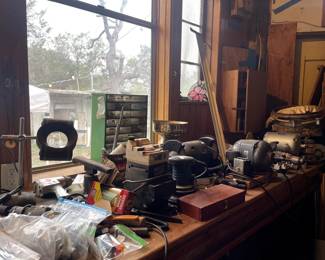 tools, stone machine, buffers, files, drills