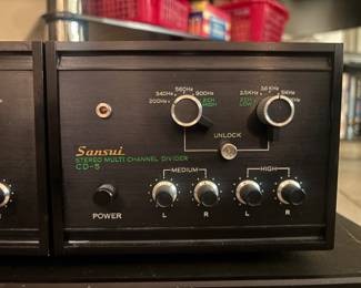 Sansui stereo multi channel divider cd-5