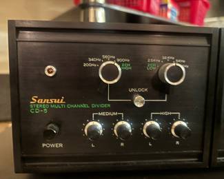Sansui stereo multi channel divider cd-5