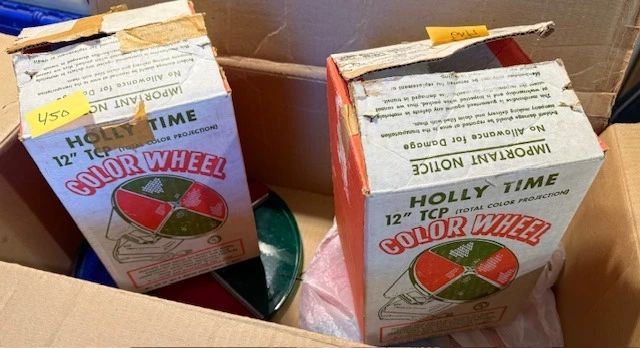 Both work. HiBid link: https://modestlambestatesales.hibid.com/