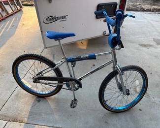 1980's Murray Track Certified X24 BMX bicycle. HiBid link: https://modestlambestatesales.hibid.com/