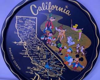 Disney tray. HiBid link: https://modestlambestatesales.hibid.com/
