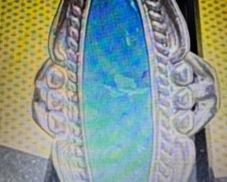 Silver ring. HiBid link: https://modestlambestatesales.hibid.com/