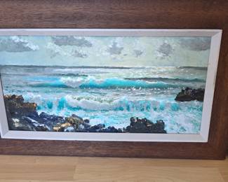 Peter Hayward Hawaiian Seascape Oil on Canvas