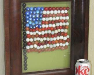 Framed Marbles (Flag)
