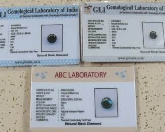 Natural Black Diamonds