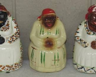 1940's - 1950's Black Mammy String Holders