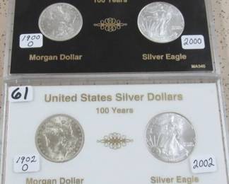 Morgan Silver Dollar & Silver Eagle Sets