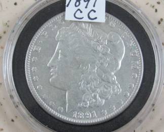 1891 Carson City Silver Dollar
