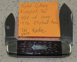 1976 TN Elephant Toe Knife - #434 of 1,000 Made