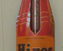 1950's Metal Hires Root Beer Thermometer