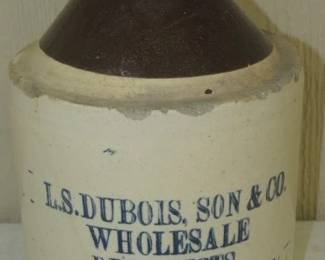 Paducah, KY Wholesale Druggists Jug - LS. Dubois, Son & Co.