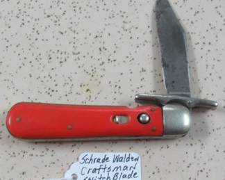 1950's Schrade Walden Craftsman Switchblade Knife