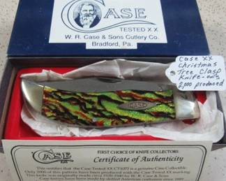 Case XX Christmas Tree Clasp Knife - Only 2,000 Produced 