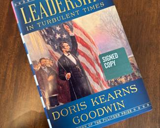 "Leadership in Turbulent Times" Autographed by Doris Kearns Goodwin