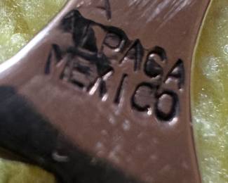 Alpaca Silver Inlay Abalone Mother of Pearl Tree of Life Pendant Brooch Pin