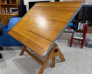 Anco Bilt Adjustable Drafting Table (48"W x 32"-42"H)