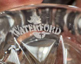 Waterford Crystal Millennium Series "Love" Double Old Fashioned Glasses (2 Available)