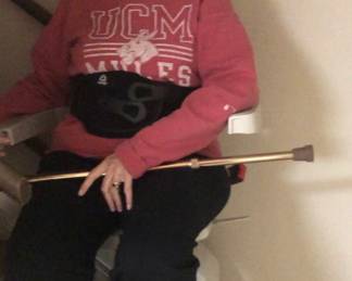 *PRE-SALE We have For Sale a less than 1 year old SRE-3050 Elan Stair Lift by Bruno 300lbs capacity. The StairLift Rail measures 11.54 Feet (138.5 Inches Long. Includes 2 Remote Controls.  There are 10 Steps Plus the Bottom & Top (Total of 12). We have a video of it being used (just ask). Going to be  Detached this weekend. $1550 Much less than others locally online. 