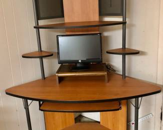 *PRE-SALE Corner Media / Computer Center Measures 56 inches Wide x 28 inches Deep x 73 inches Tall $55