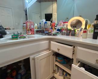 Cosmetics, body & bath, vintage makeup mirror