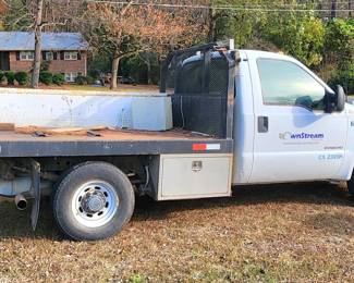 Ford f350 7.3 diesel flatbed cranks,runs