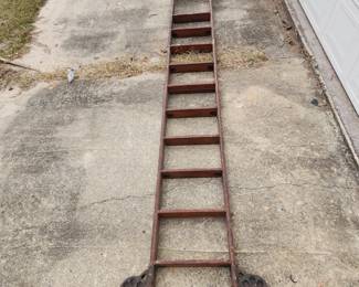 antique rolling ladder