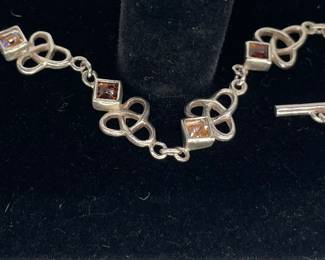 .925 Sterling celtic bracelet